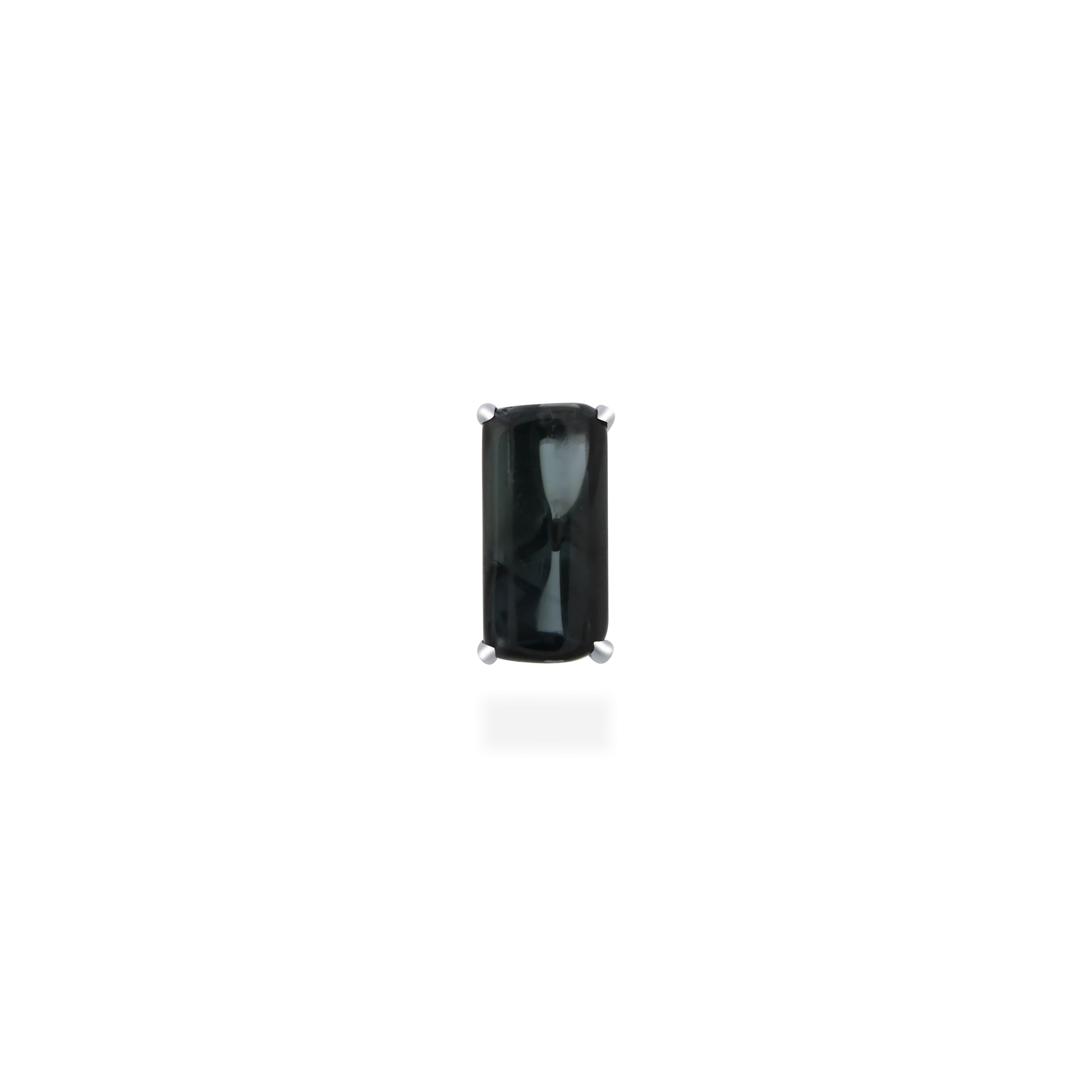 Deep glacier tourmaline stud